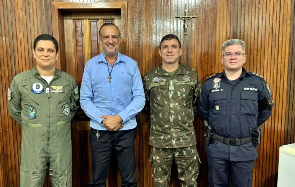 Representantes do Projeto Rondon visitam Alvorada do Oeste, RO