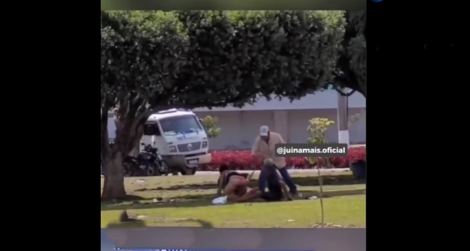 Casal acusado de atentado ao pudor apanha de cinto em Juína, MT
