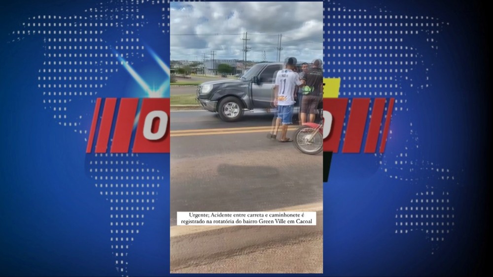 Dois acidentes graves são registrados no início do fim de semana em Cacoal