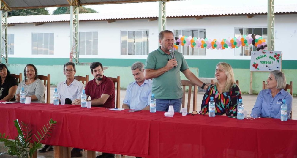Escola de Alta Floresta ganha novas instalações; escola atende 100 alunos