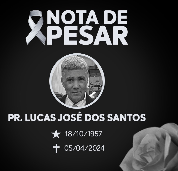 Morre pastor Lucas José dos Santos aos 66 anos em Espigão do Oeste