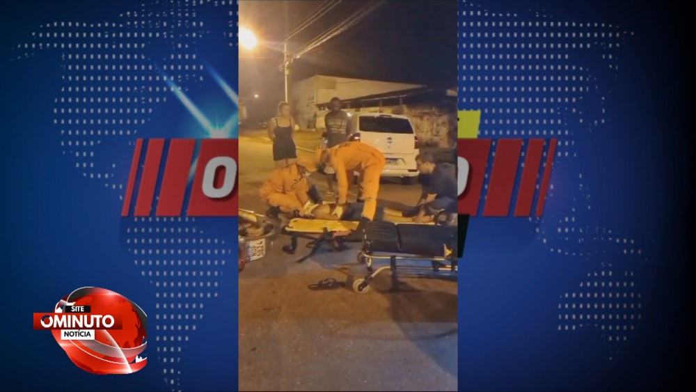 Condutor de Honda Biz avança preferencial e atinge automóvel no bairro Princesa Isabel em Cacoal