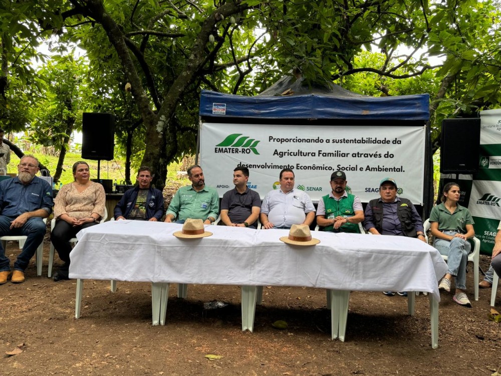 Evento que lançou a Colheita do Cacau em Rondônia foi realizado em propriedade campeã de Jaru, RO