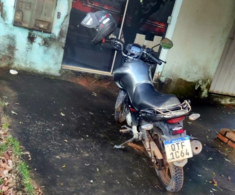 Mulher reconhece sobrinho menor de idade como autor de furto de motocicleta na quinta-feira, em Vale do Anari