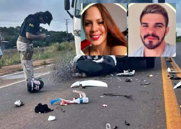 Mulher morre em colisão entre motoneta e micro-ônibus na BR-364 em Pimenta Bueno, RO