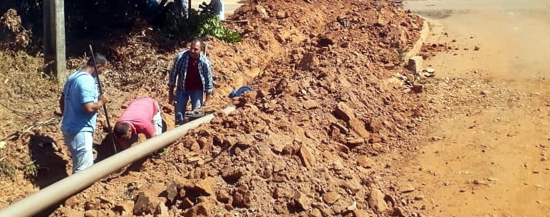 Loteamento é atendido pelo SAAE de Alvorada do Oeste, RO com expansão de rede de água