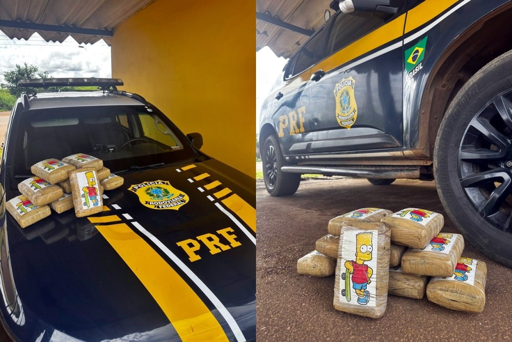 Supermaconha é apreendia em ônibus com rapaz de 23 anos, em Porto Velho