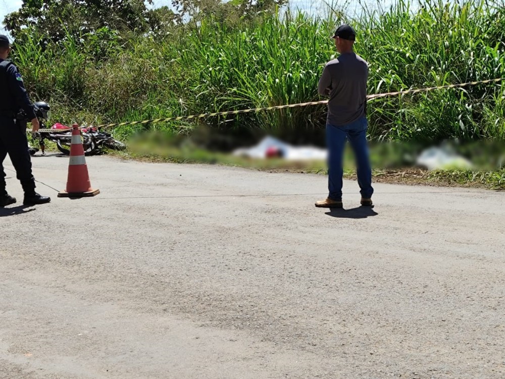 Colisão entre motocicletas na Serra do Padre mata jovem de 19 anos e deixa outros dois feridos em Theobroma, RO