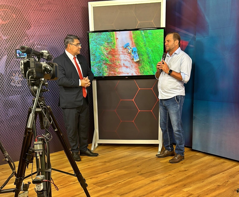 Assista a entrevista ao vivo de Cirone Deiró na TV Suruí Cacoal