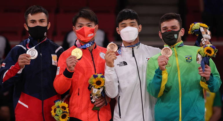 Daniel Cargnin vence israelense e fatura o bronze no judô de Tóquio