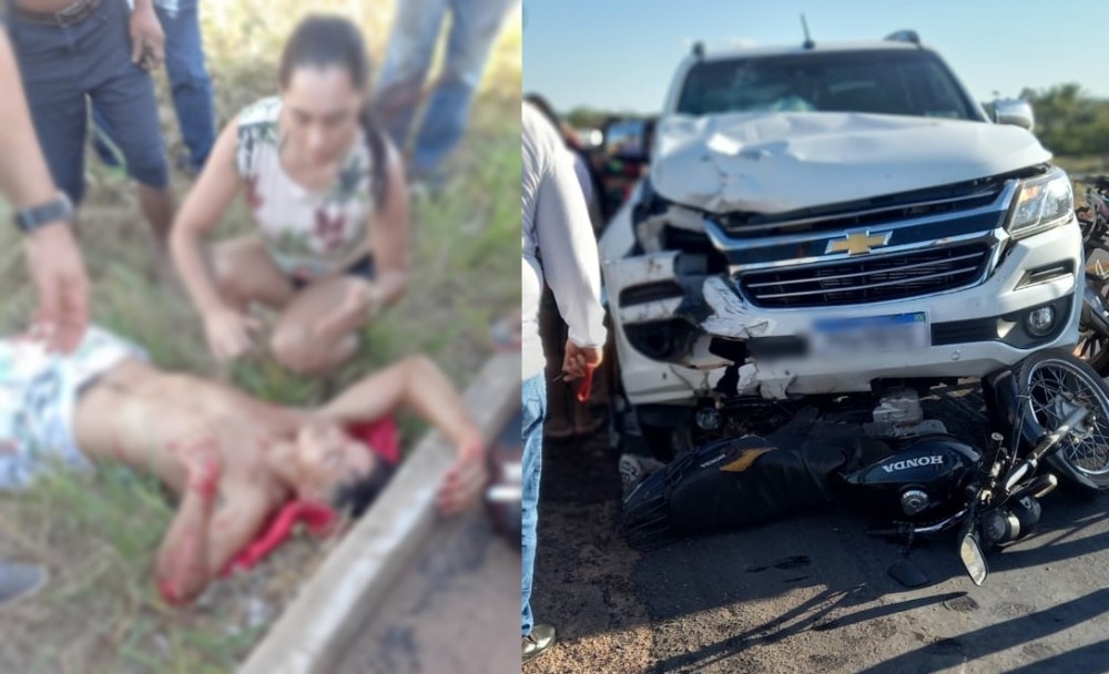 Em áudio, mãe diz que filho fraturou a coluna em acidente na RO-383 em Cacoal
