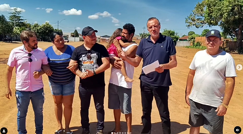 Prefeitura de Alvorada do Oeste anuncia construção de Pracinha no bairro São Francisco
