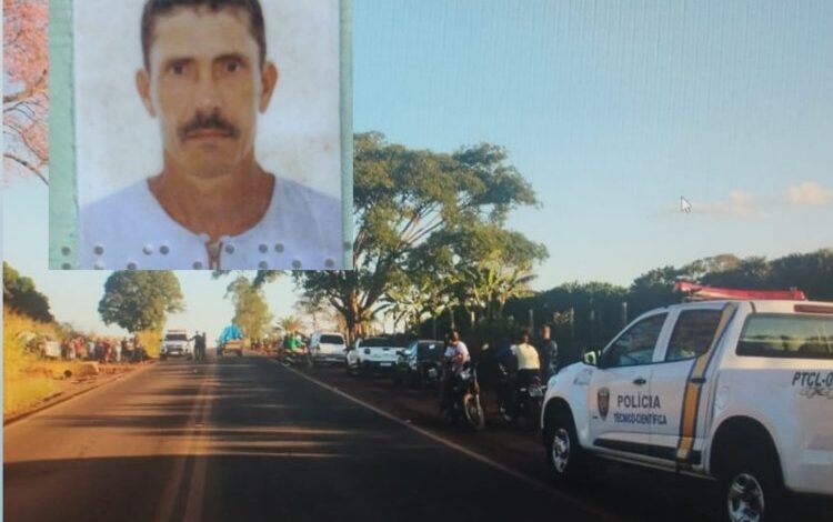Acidente entre carro e moto deixa uma vitima fatal na área rural de Alta Floresta