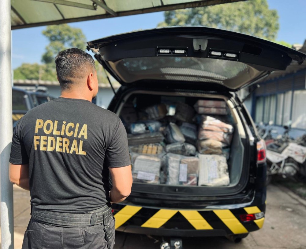 PF incinera mais de 700 kg de drogas em Rondônia