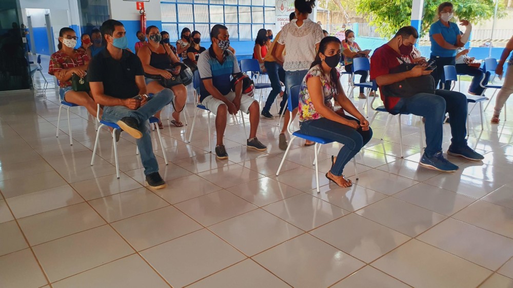 Semusa de Jaru, RO confirma vacinação de 1.200 pessoas com idade igual ou superior a 35 anos, nesta quarta-feira