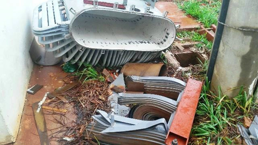 Fios e peças de um transformador são furtados na zona rural de Vale do Anari, RO