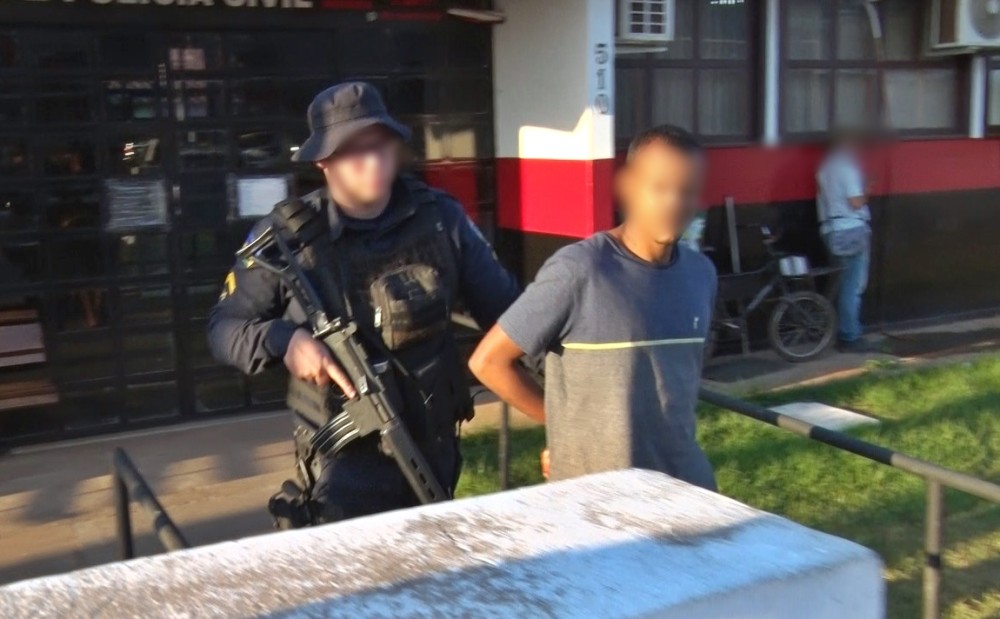 Foragido da Justiça é preso suspeito de furto de motoneta em Cacoal, RO