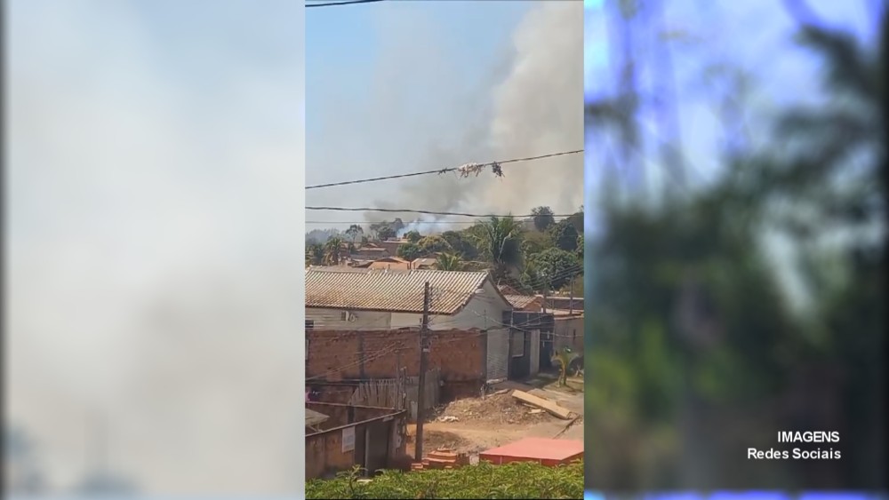 Céus de Cacoal, ficam esfumaçados por causa das queimadas ilegais