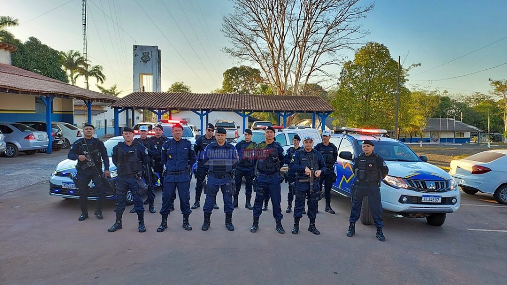 Operação Força Total aborda mais de 50 pessoas em doze horas de operação, em Cacoal, RO