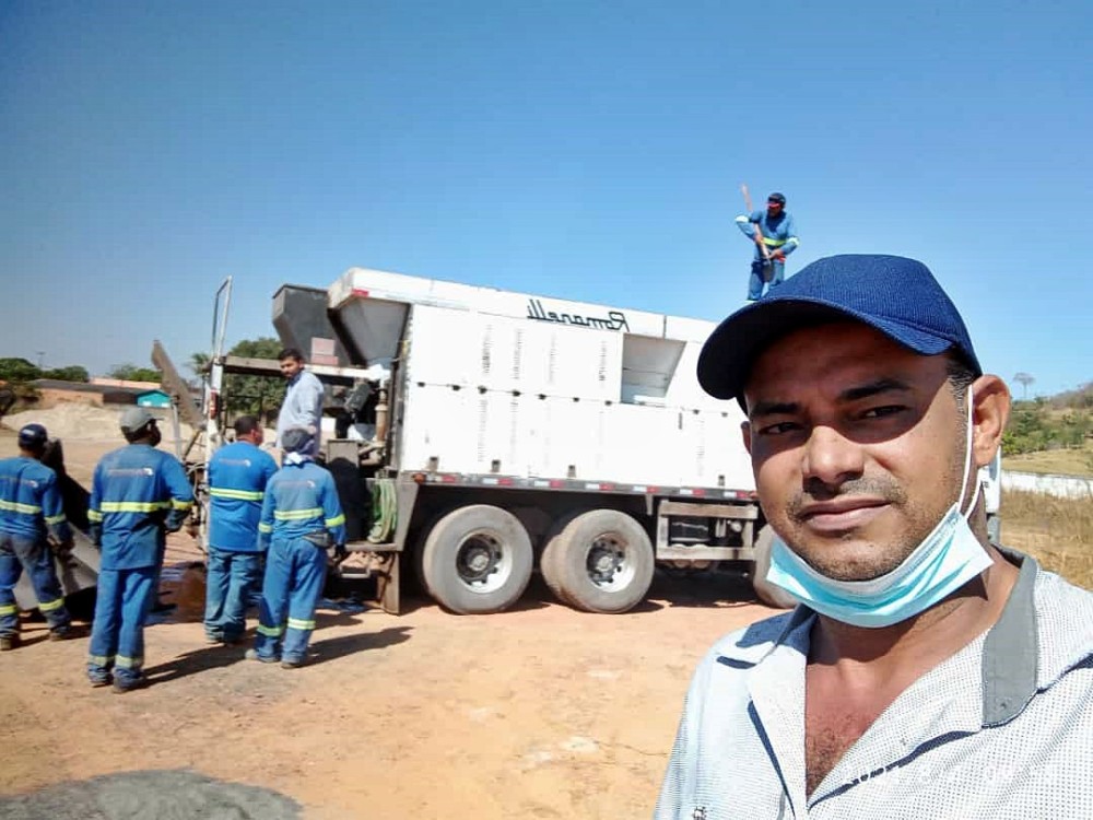 Prefeito de Theobroma, RO Gilliard Gomes anuncia início de recapeamento de ruas, nesta quarta-feira