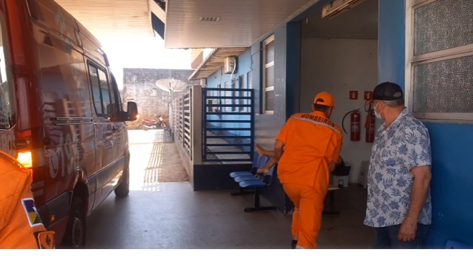 (Vídeo) Em Ji-Paraná, Bombeiros salvam criança de dois anos, que se afogou em balde d’água