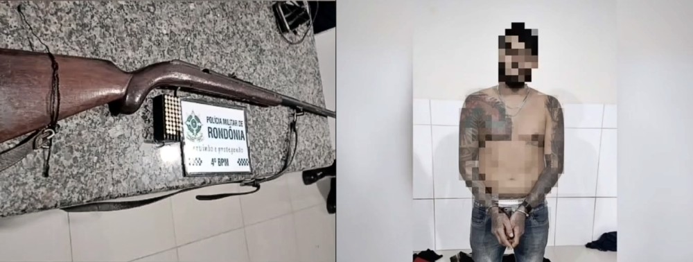 PM prende caçador de emoções fujão em Cacoal, RO