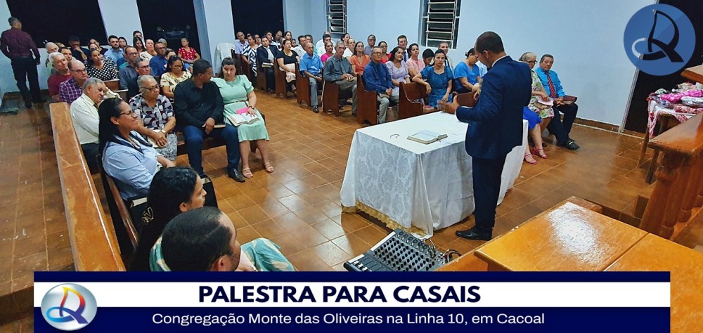 Assembleia de Deus Cacoal promove Palestra para Casais na zona rural