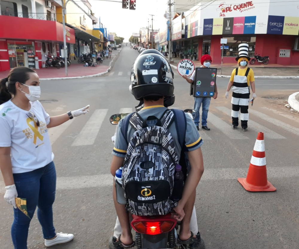 Ciretran de Jaru, RO promove Pit Stop em prol da valorização das “faixas de pedestres”