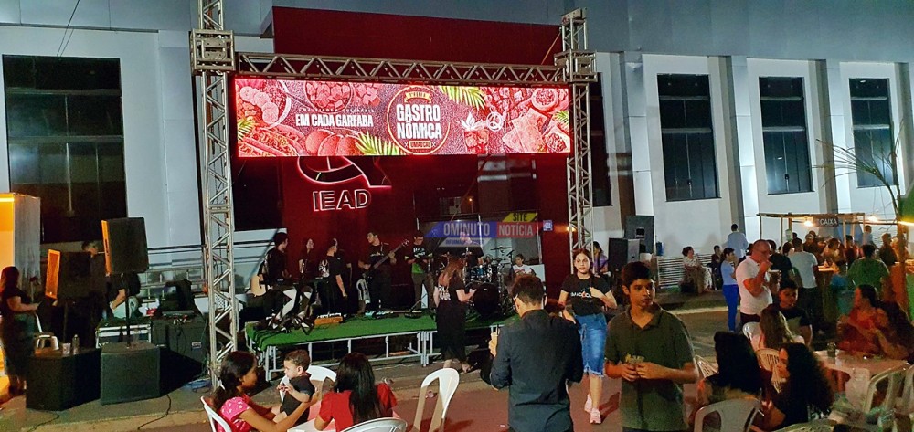 Mais de 2 mil pessoas passam pela 1º Feira Gastronômica da Umadcal no fim de semana