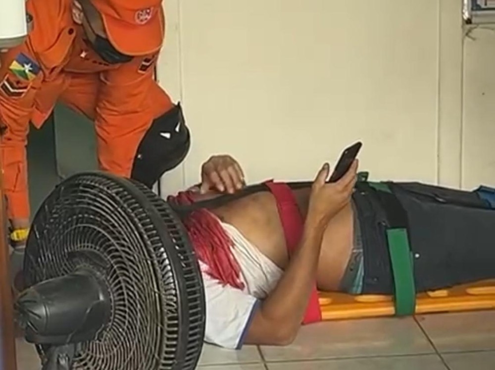 Suspeito de trabalhar com jogo do bicho alvejado a tiros em Jaru, é transferido para a capital