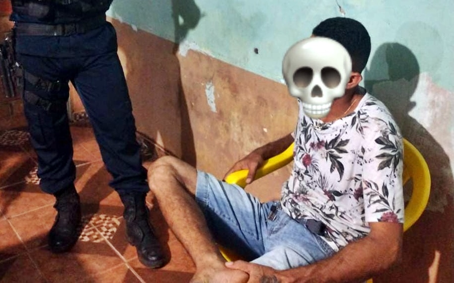 Foragido da Justiça é recapturado durante operação do 4º Batalhão em Cacoal