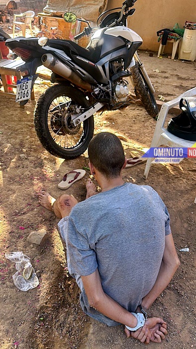 Motocicleta furtada em Vilhena é recuperada em Cacoal
