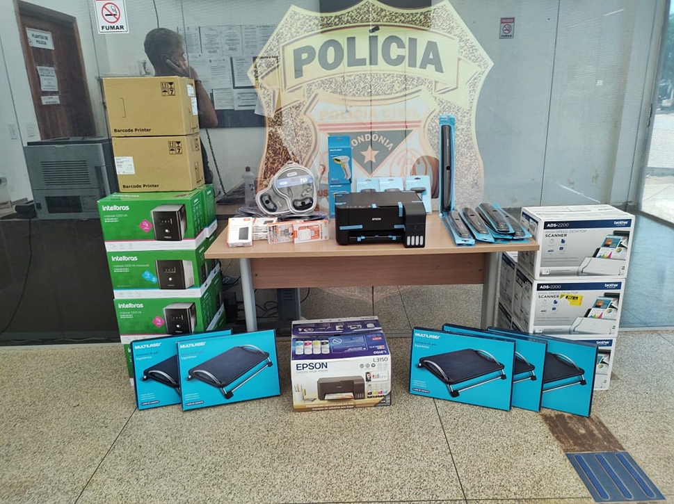 Vara Criminal repassa R$ 70 mil para 1ª DPC de Jaru, RO que investe em equipamentos de informática