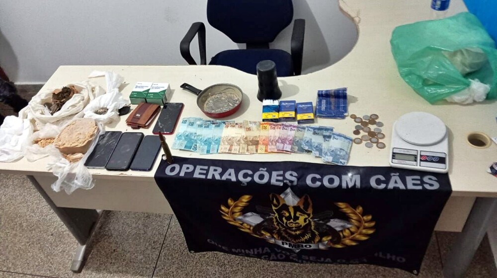 Traficante é preso em flagrante durante a Operação Máximus em Jaru
