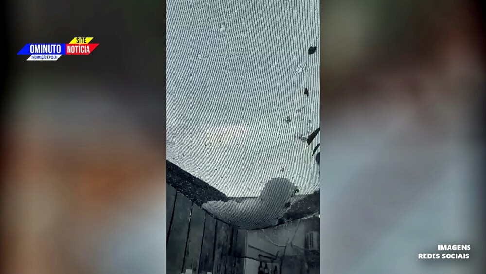 Veja o vídeo dos estragos provocados pela chuva de granizo em Ariquemes; moradores apavorados!