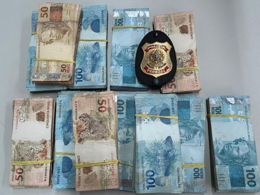 Dinheiro supostamente para comprar votos é apreendido pela Polícia Federal em Porto Velho