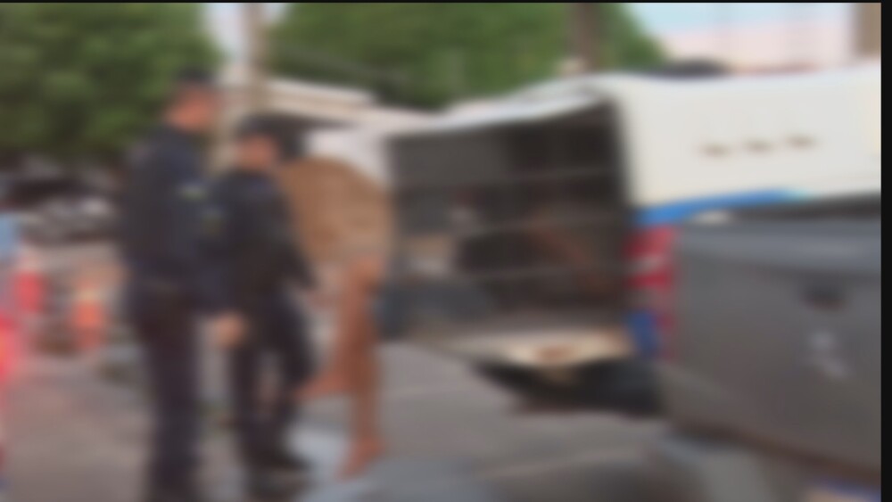 Homens do 4º BPM prendem jovem acusado de furto em canteiro de obras em Cacoal
