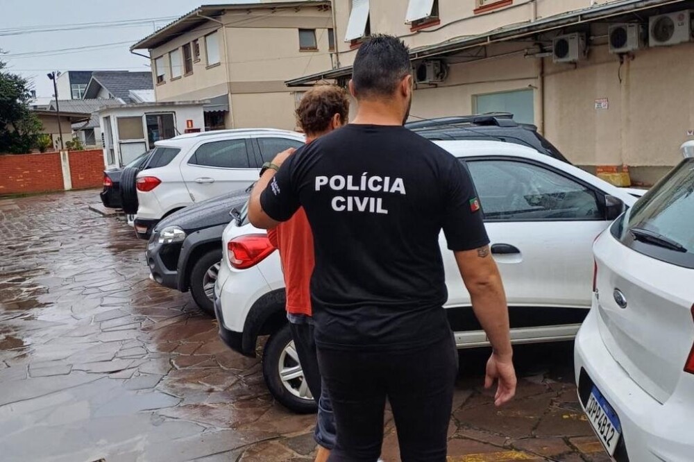 Suspeito é preso pelo 7º Batalhão enquanto tentava furtar motocicletas em frente academia em Ariquemes