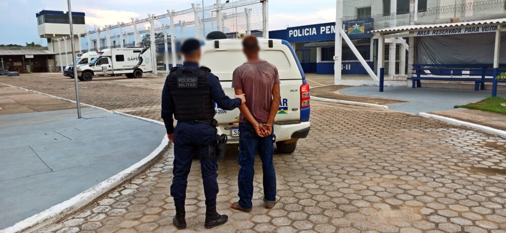 Foragido da Justiça de Buritis, é preso no Setor 04, em Jaru