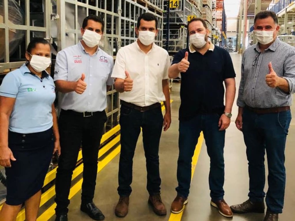 Em Pimenta Bueno, presidente Alex Redano se reúne com produtores e empresários