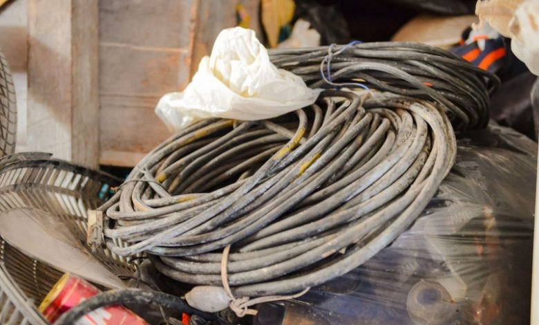 Fios elétricos são a preferência entre os itens furtados em Cacoal