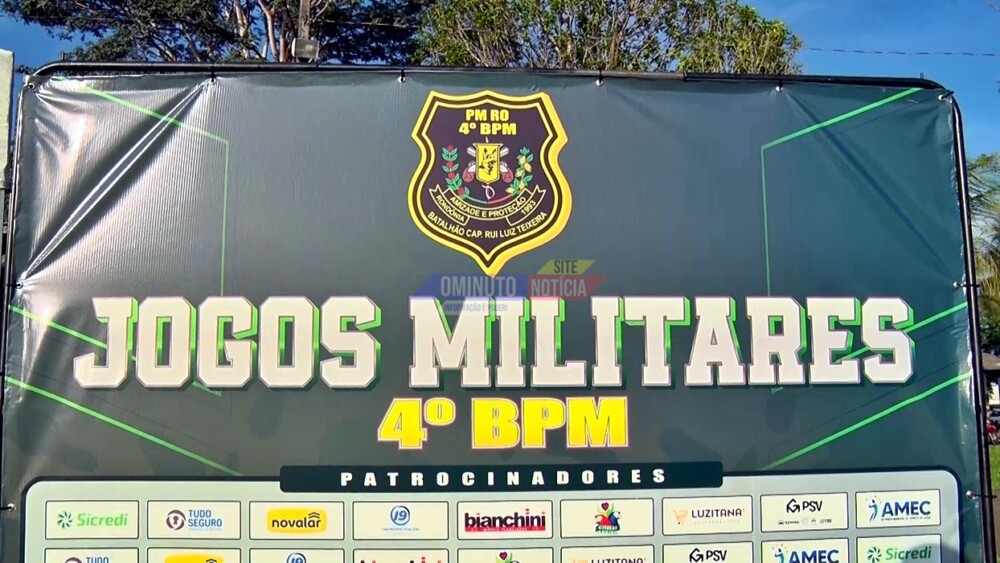 Jogos Militares do 4º Batalhão reúne centenas de atletas em Cacoal