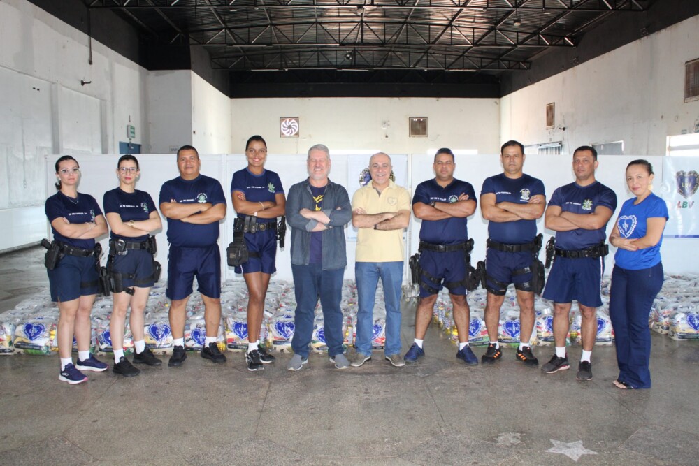 Legião da Boa Vontade entrega 200 cestas básicas em Cacoal