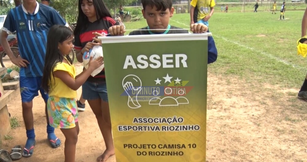 Vida de centenas de crianças são impactadas por causa de projeto social no riozinho, em Cacoal