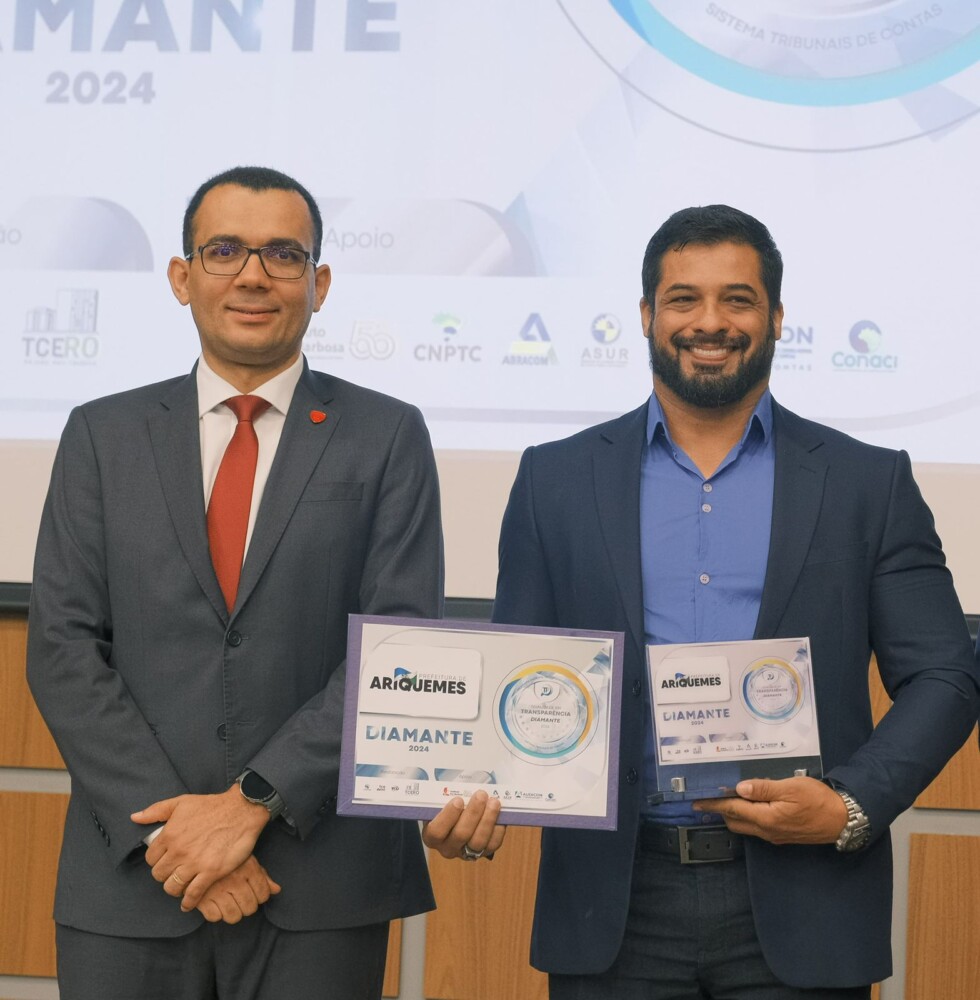 Deputado Alex Redano parabeniza Ariquemes pela conquista do Selo Diamante