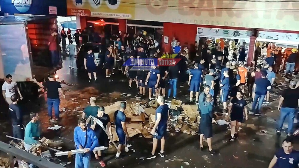 Perícia constata que sobrepeso provocou desmoronamento e morte de uma pessoa em loja de Cacoal
