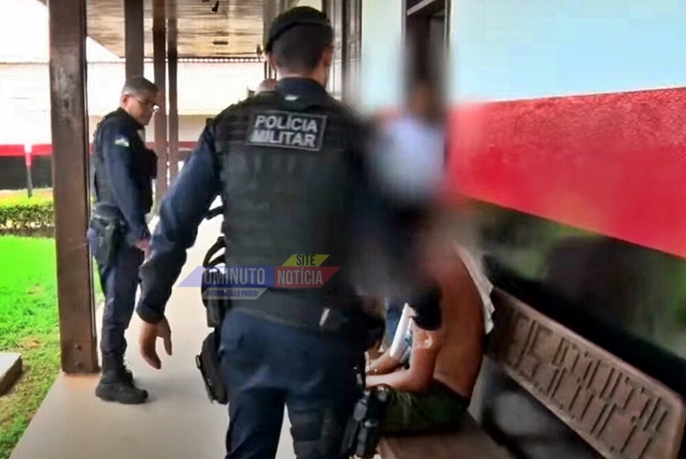 Homem é preso em flagrante após invadir casa e se masturbar com roupa infantil, em Cacoal