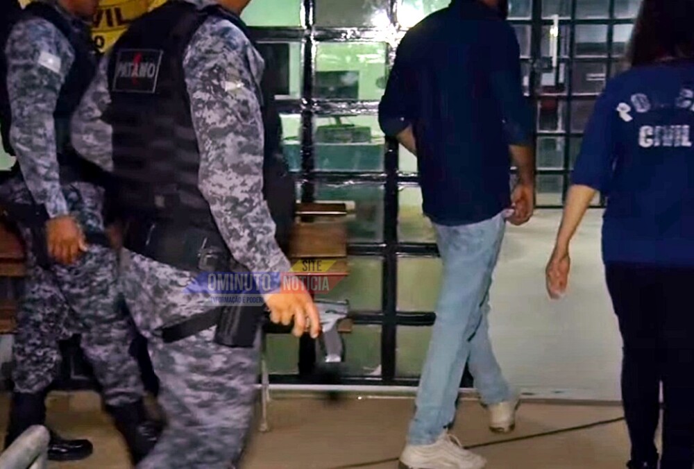 Homem é preso com simulacro de pistola no Parque dos Lagos em Cacoal