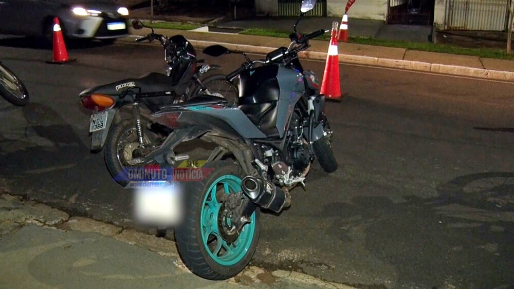 Jovem é preso por direção perigosa durante Blitz Educativa do Detran, em Cacoal