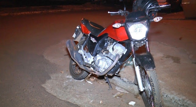 Motociclista fica ferido em acidente no bairro BNH, em Cacoal, RO